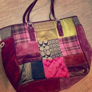 Limited edition Coach holiday tote